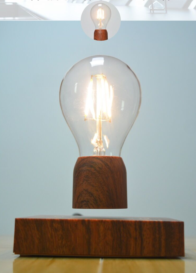 Levitating Light Bulb