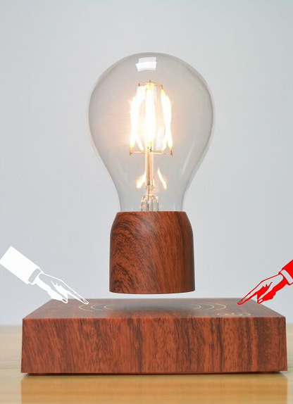 Levitating Light Bulb